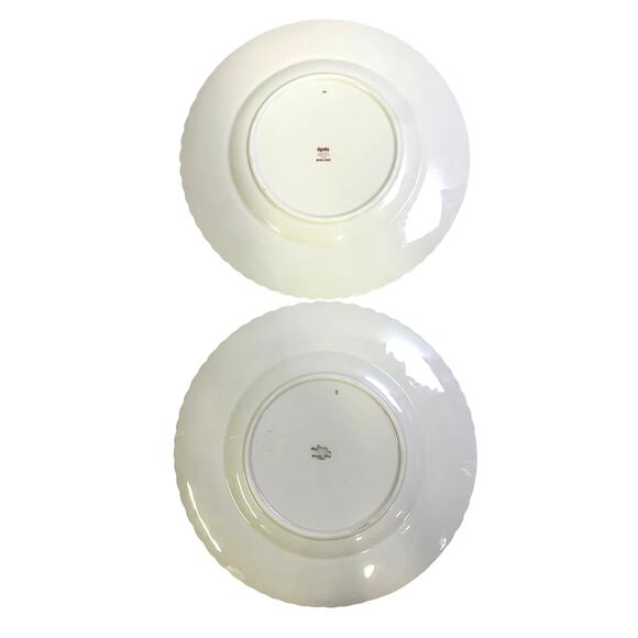 Spode Copeland/England Bone China Y2862 'Bridal Rose' 10.5" Dinner Plates-Set 2 - Picture 8 of 10